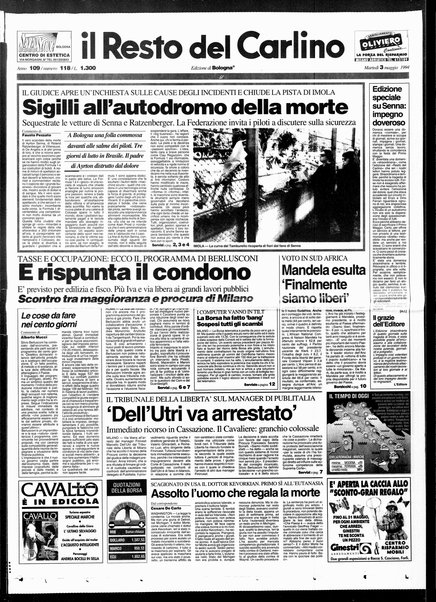 Il Resto del Carlino : giornale dell'Emilia